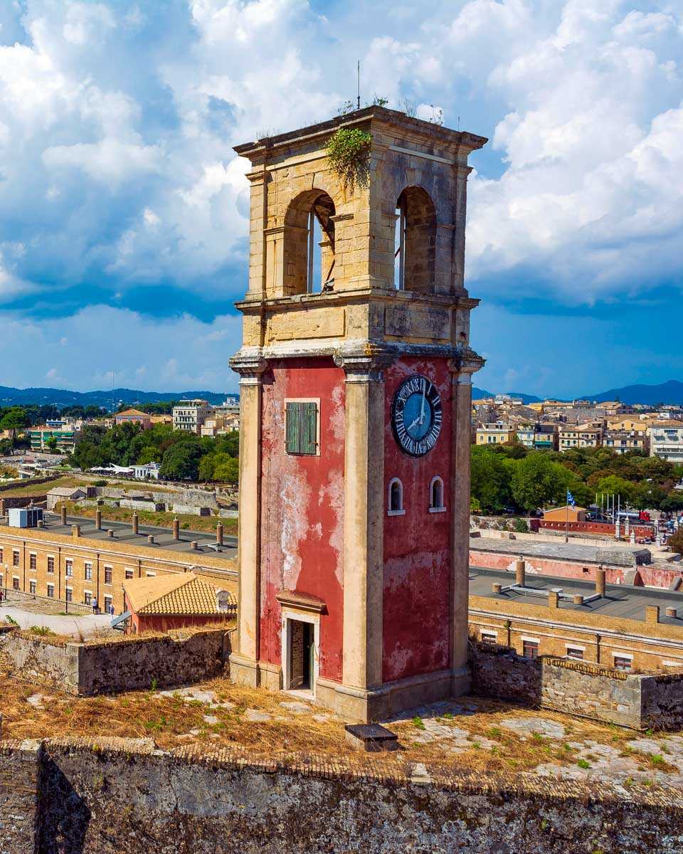 Old-Fortress-seen-in-Corfu-Greece