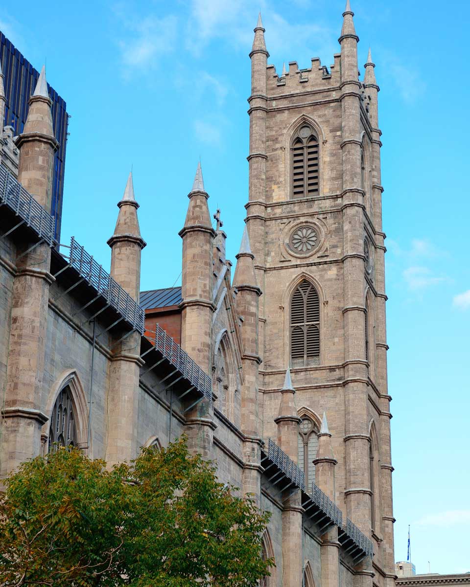 One of the buildings seen on a walking tour of Old Montreal