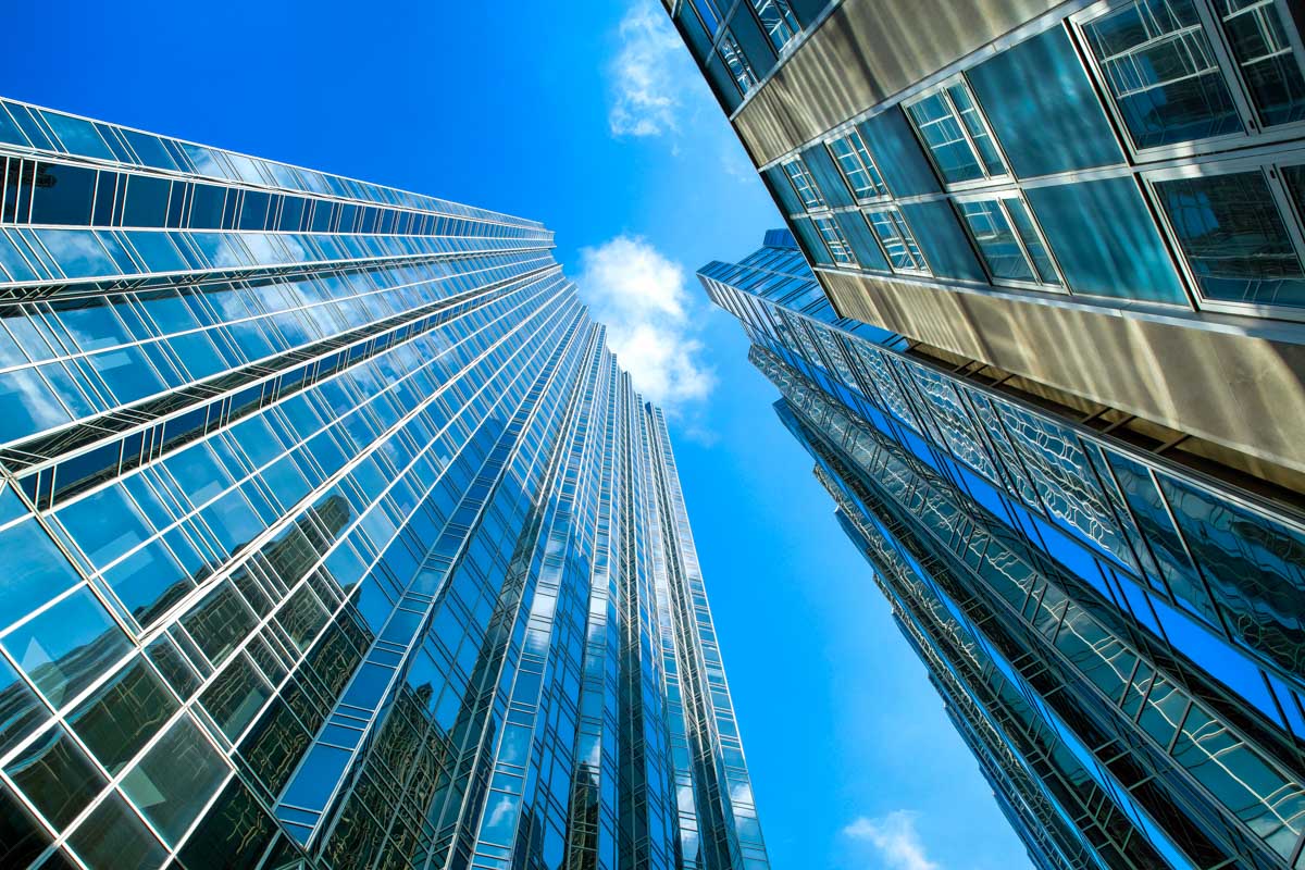 PPG Tower seen in Pittsburgh Pennsylvania