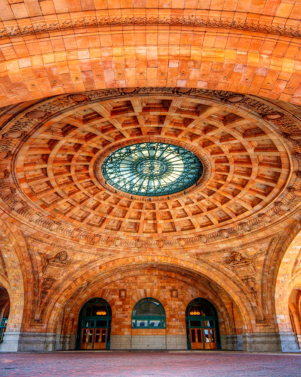 Pittsburgh Union Station seen on a tour of Pittsburgh Pennsylvania