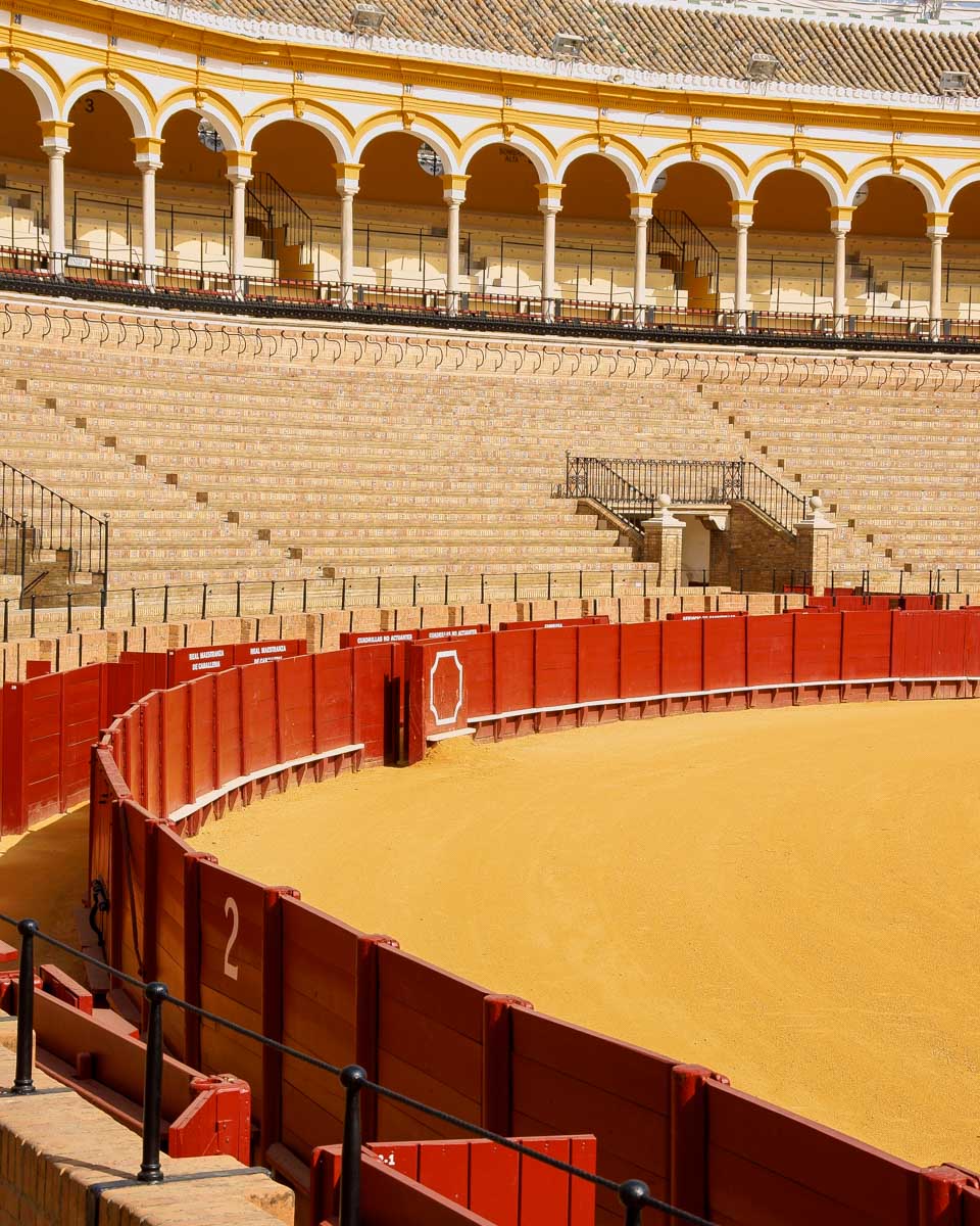 Plaza de Toros in Seville Spain