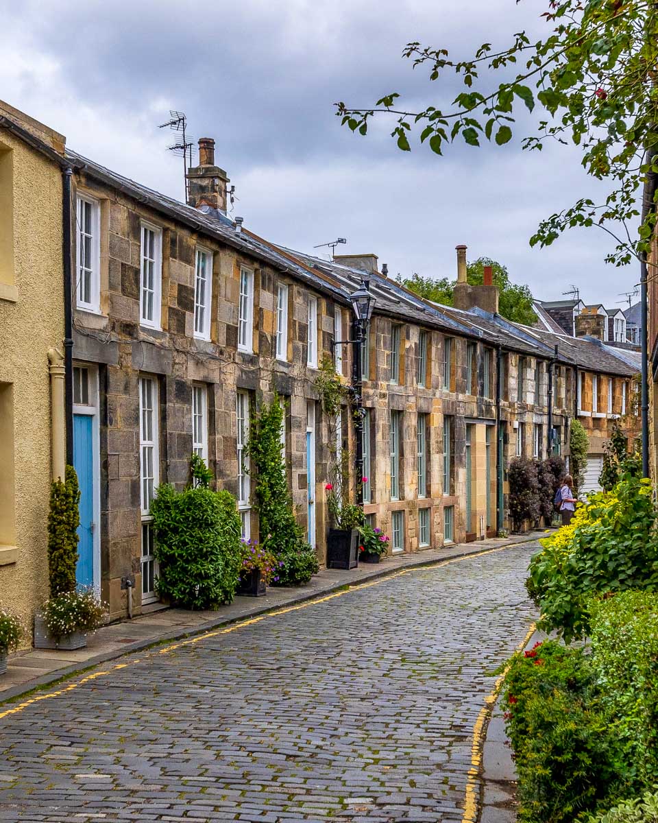 Stockbridge in Edinburgh Scotland