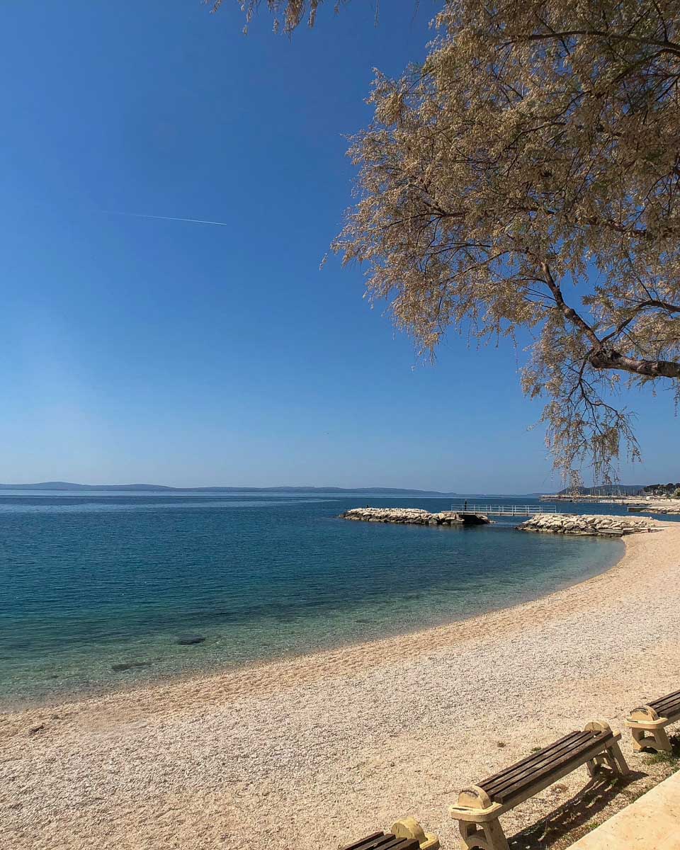 Znjan Beach in Split Croatia