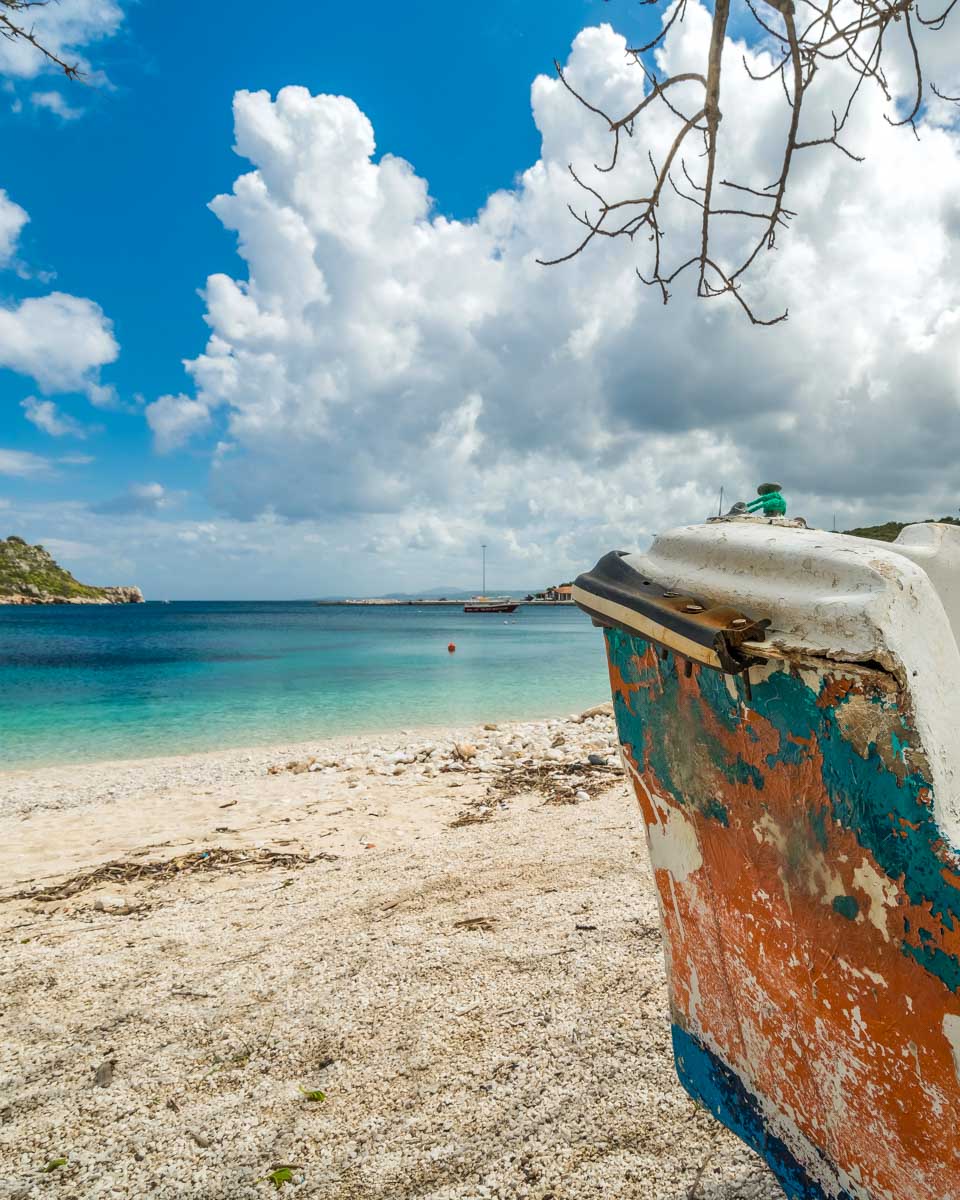 A beach near Agios Nikolaos in Crete Greece