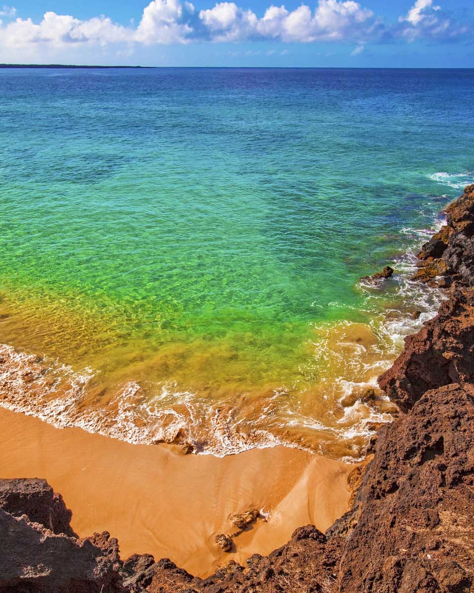 A beach near Makena in Maui Hawaii