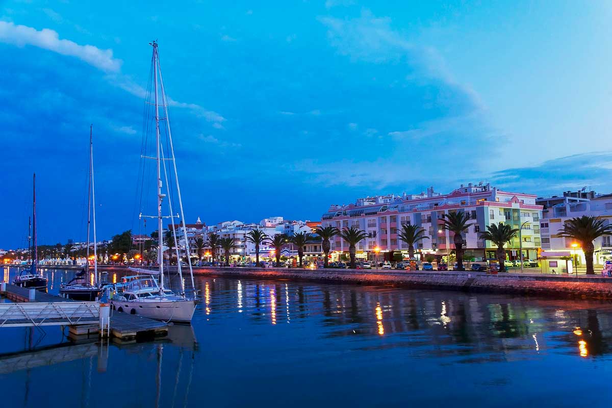 Avenida dos Descobrimentos in Lagos Portugal