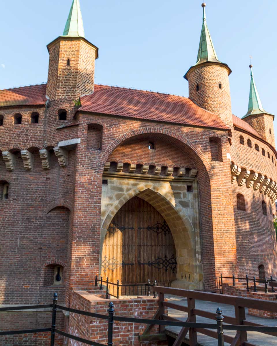 Barbican in Krakow Poland 1