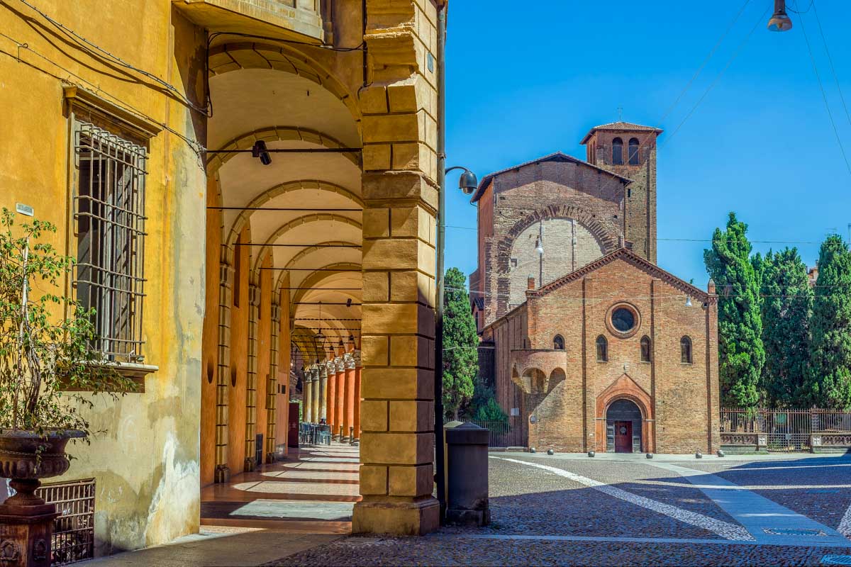 Basilica of Santo Stefano in Bologna Italy