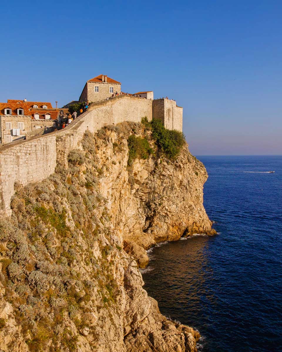 Dubrovnik Croatia Old City walls