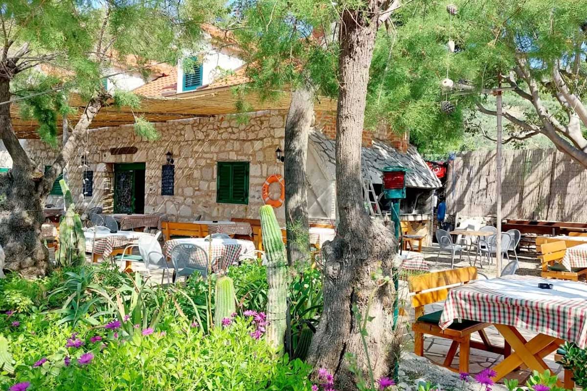Gostionica Mala Milna in Hvar Croatia
