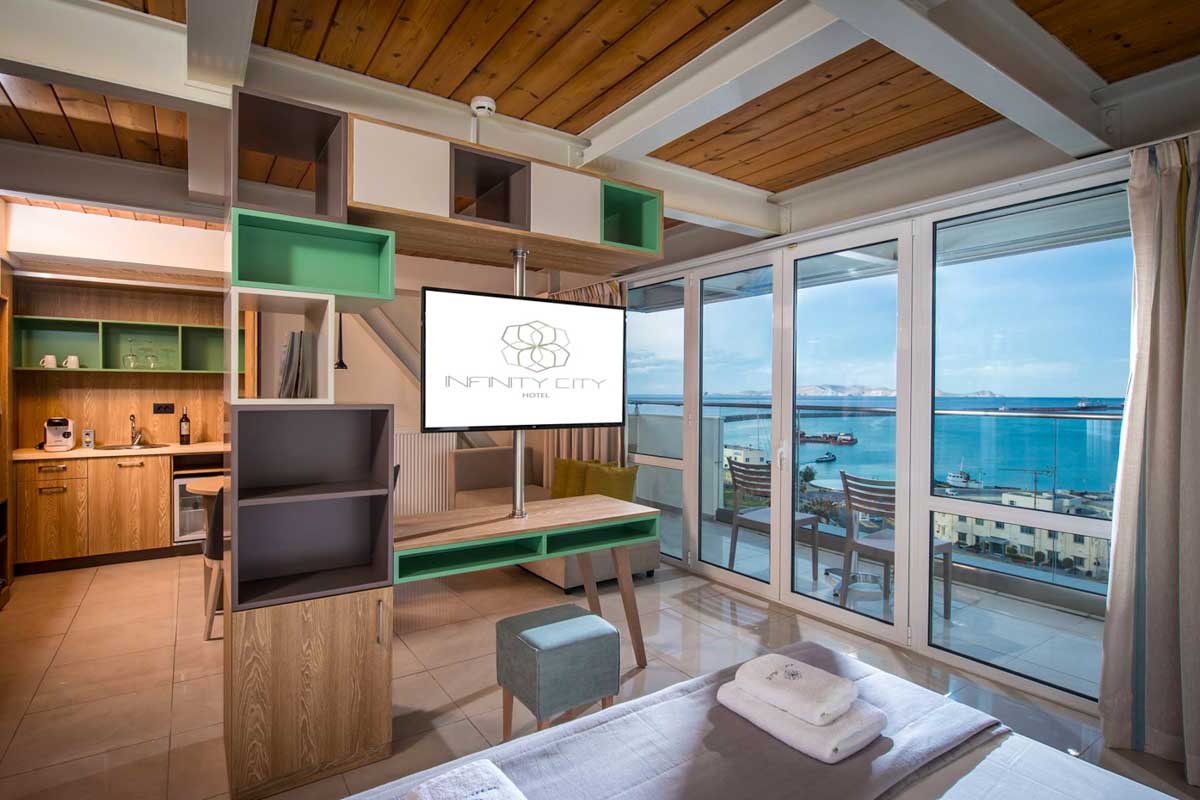 Infinity City Boutique Hotel in Crete Greece