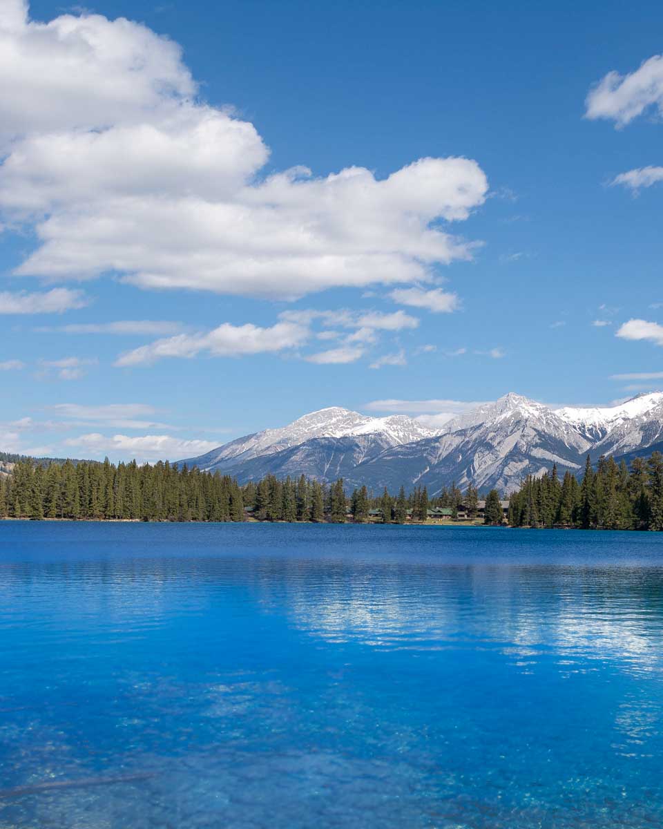Lac Beauvert in Jasper Alberta Canada