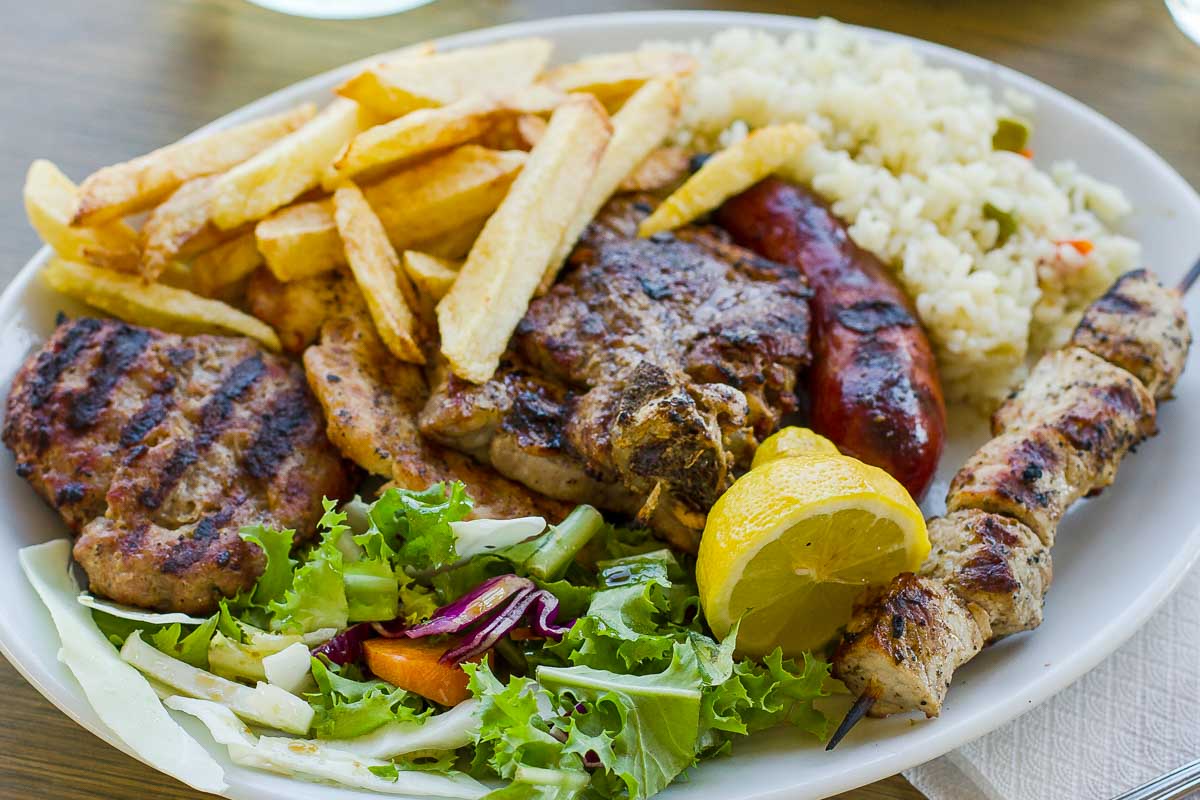 Lunch eaten in Kauai Hawaii
