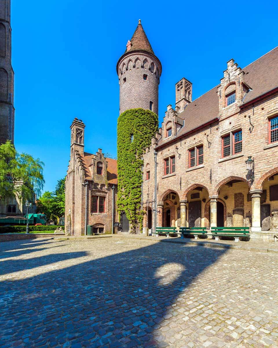 Medieval Gruuthuse Museum, Bruges Belgium