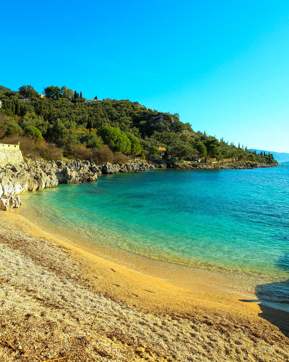 Nissaki Beach in Corfu Greece