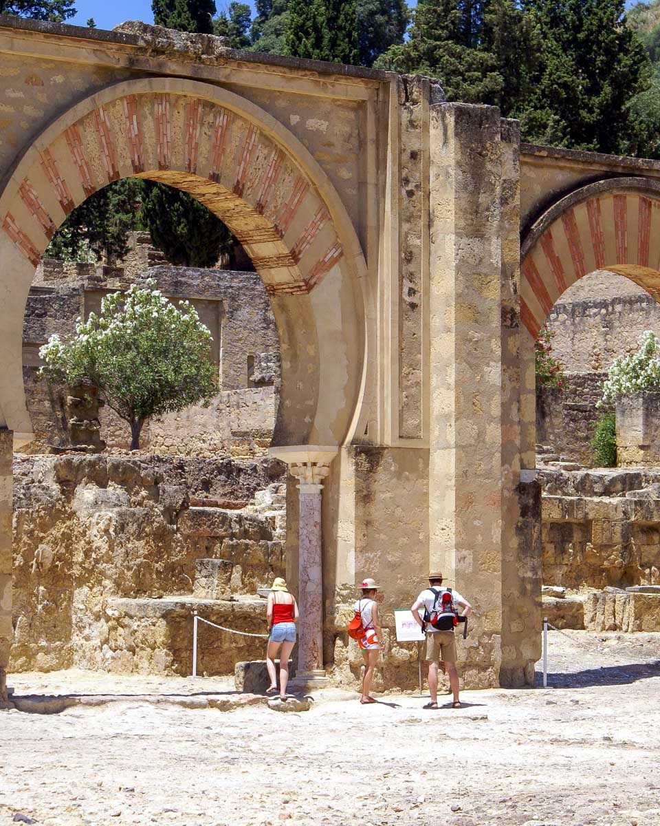 The ruins of Medina Azahara in Cordoba Spain