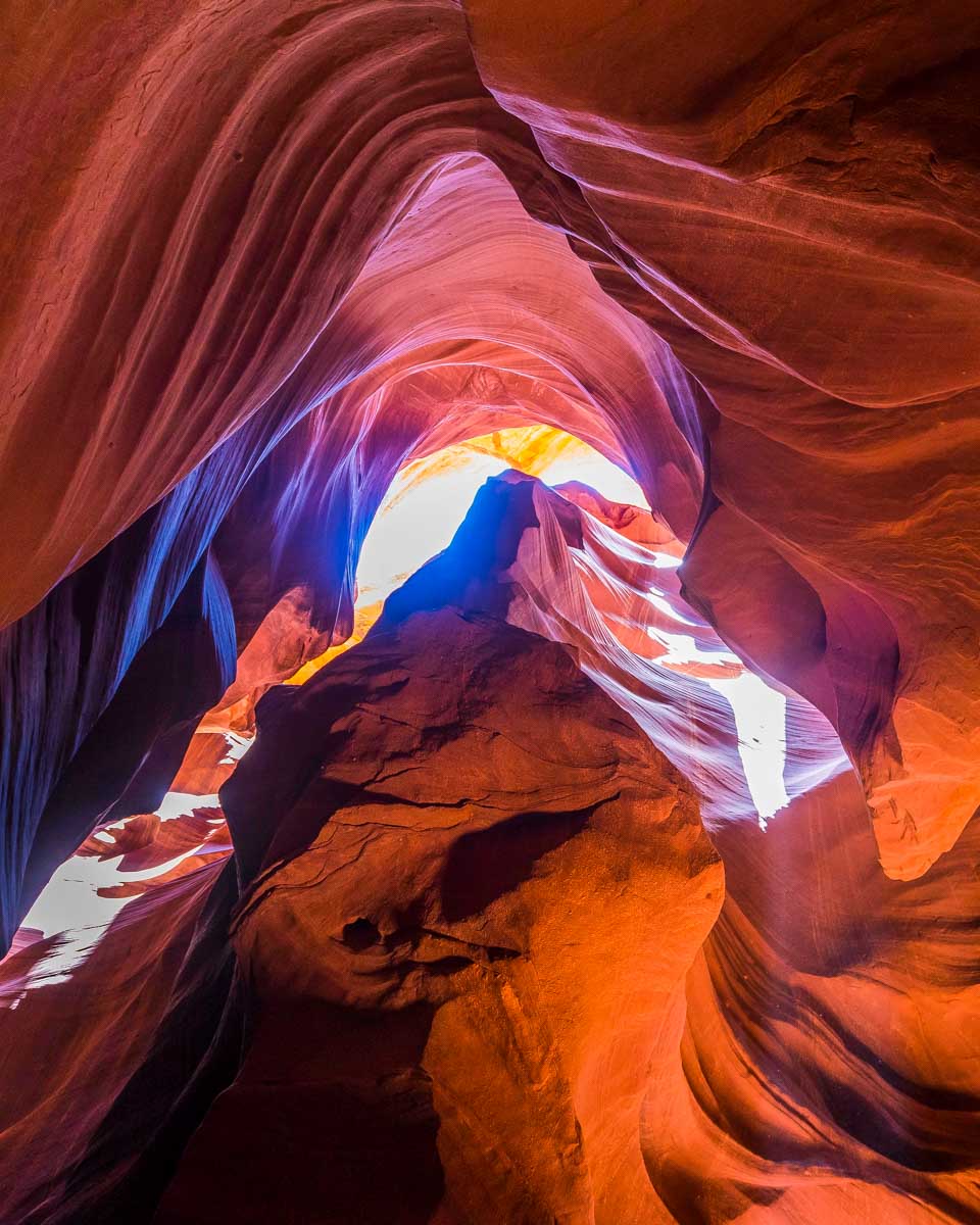 Upper Antelope Canyon seen on a hiking tour from Page Arizona (1)