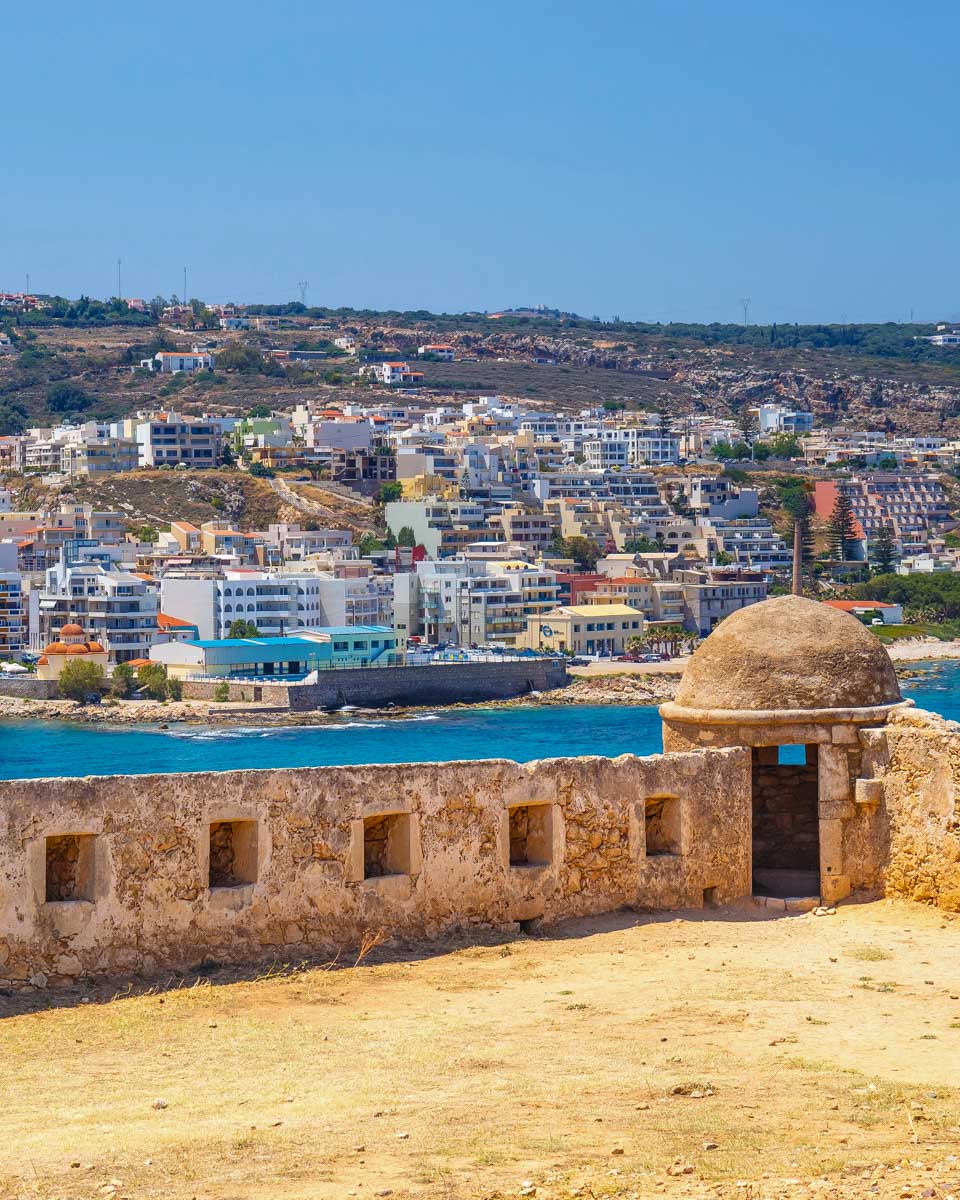 Venetian Fortezza in Rethymnon Crete Greece