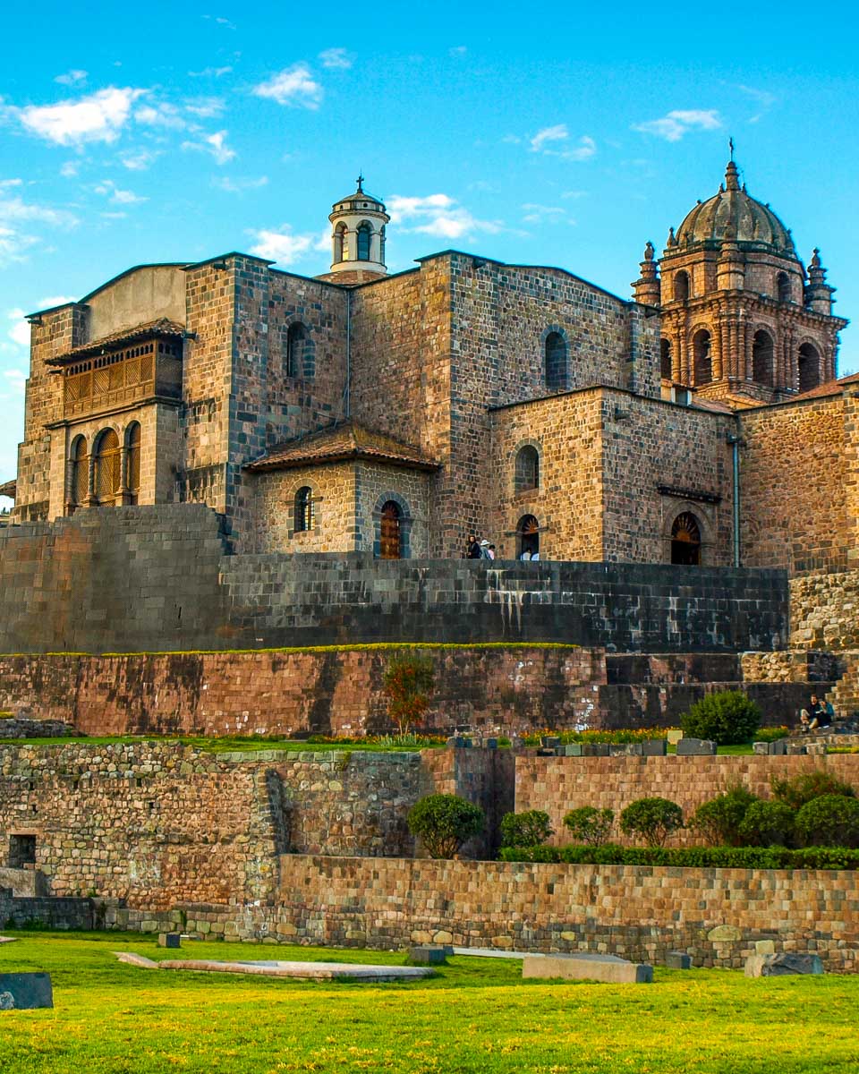 coricancha seen on a tour around Cusco Peru
