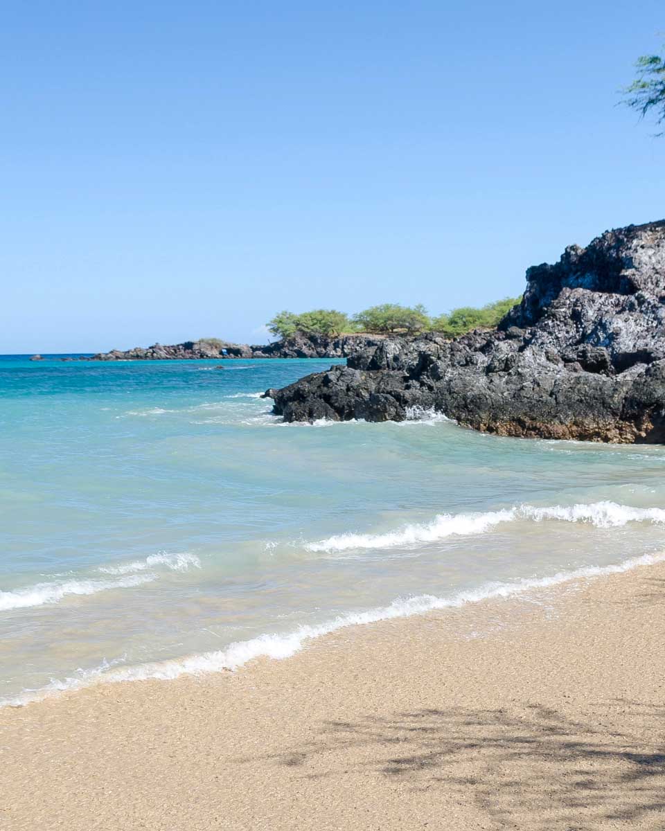 waialea beach on Big Island Hawaii