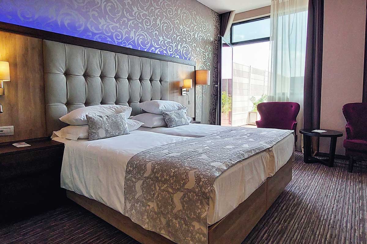 Admiral Hotel in Zagreb Croatia