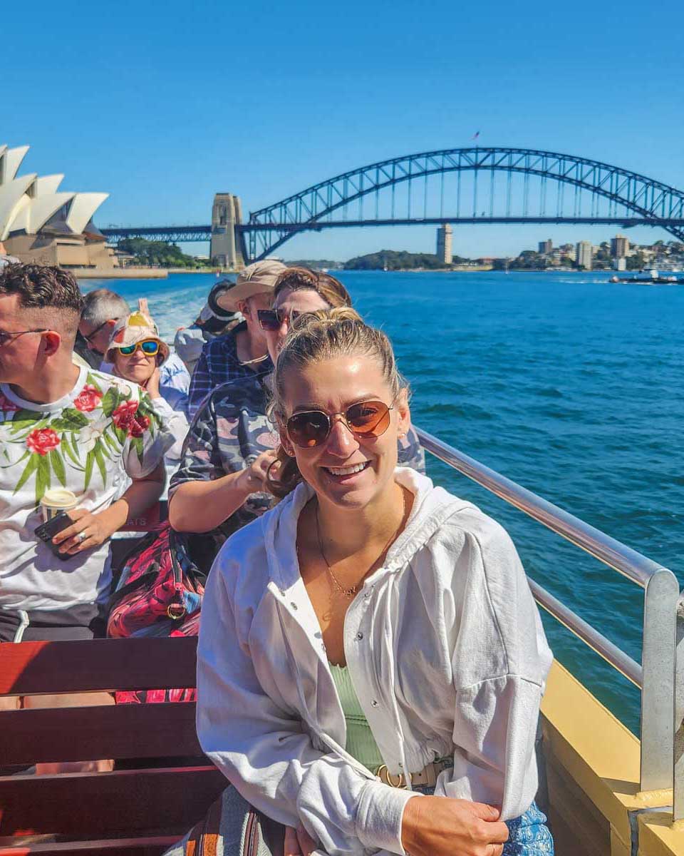 Bailey-rides-the-public-ferry-from-Circular-Quay-to-Manly-with-views-of-the-Sydney-Harbour-Bridge-and-Opera-House-in-the-background