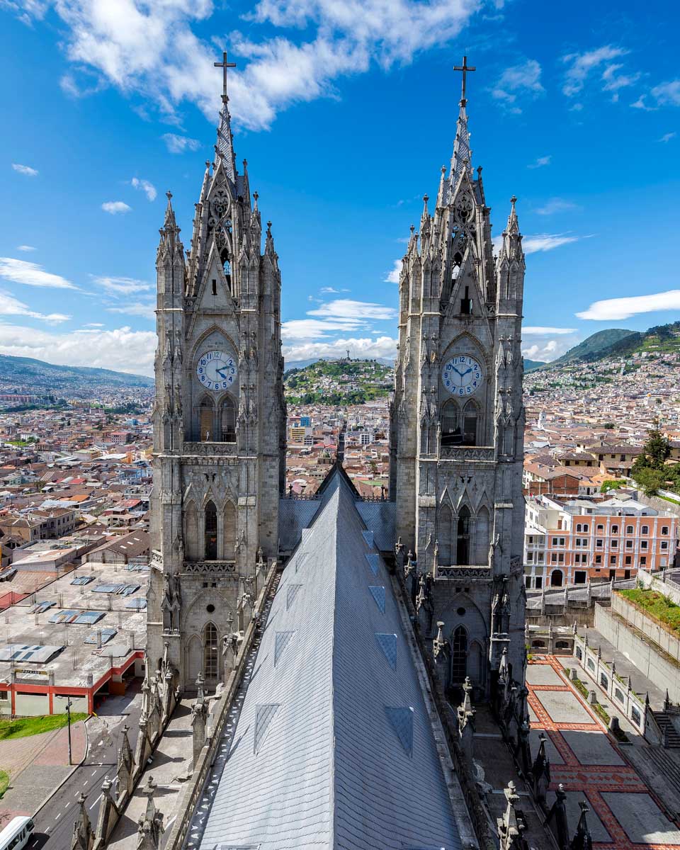 Basilica del Voto Nacional seen in Quito Ecuador (2)