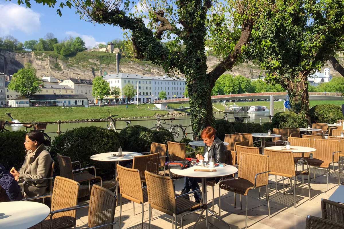 Café Bazar in Salzburg Austria