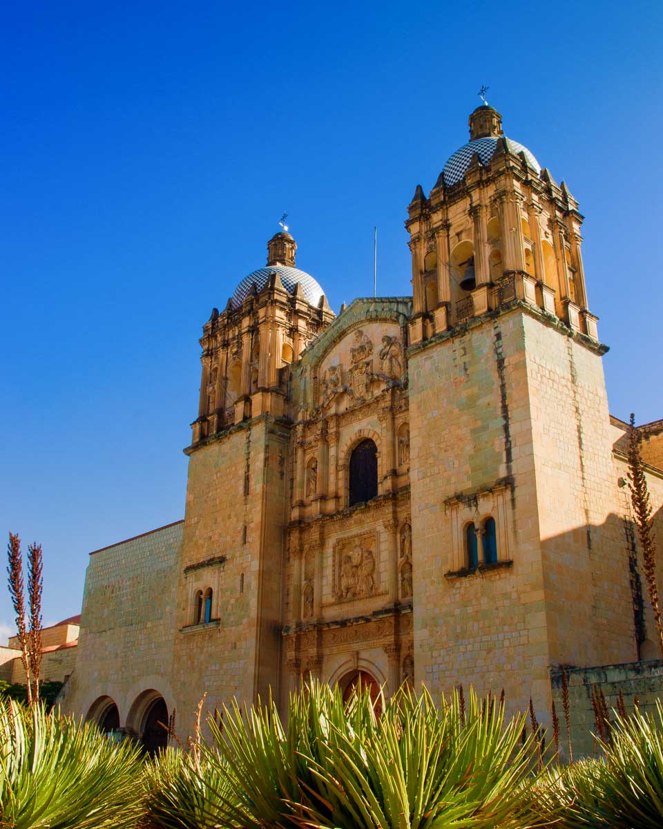 Church of Santo Domingo de Guzman in Oaxaca Mexico