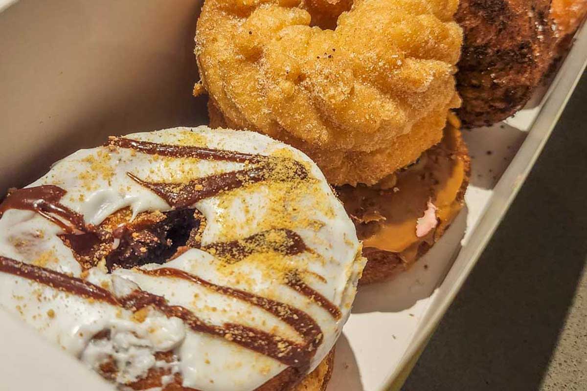 Donuts-on-a-donut-tour-in-Portland-Oregon 1