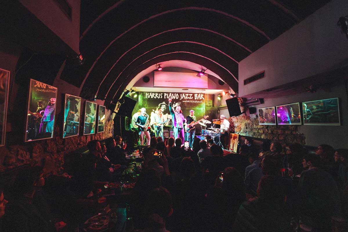 Harris Piano Jazz Bar in Krakow Poland