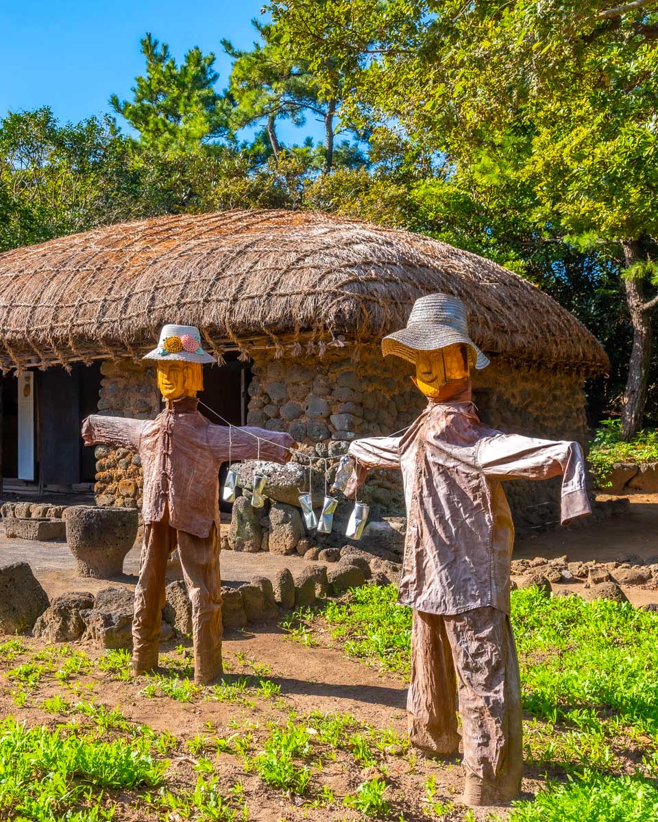 Jeju Traditional Village on Jeju Island South Korea
