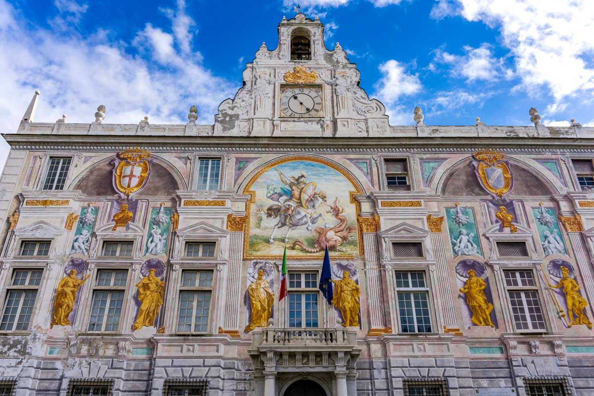 Palazzo San Giorgio in Genoa Italy