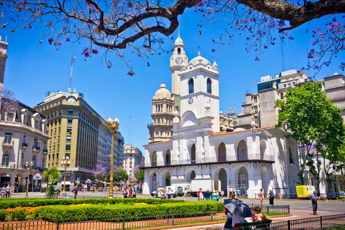 Plaza de Mayo in Buenos Aires Argentina