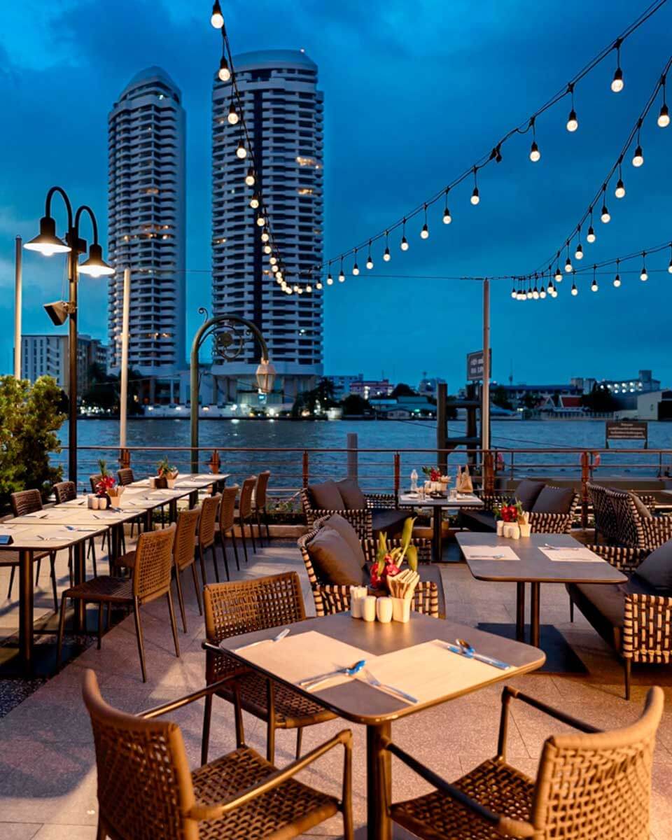 Riva Surya Bangkok in Bangkok Thailand 1