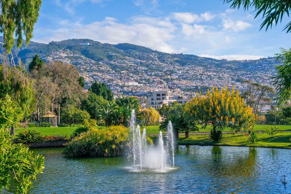 Santa Catarina Park in Madeira Portugal