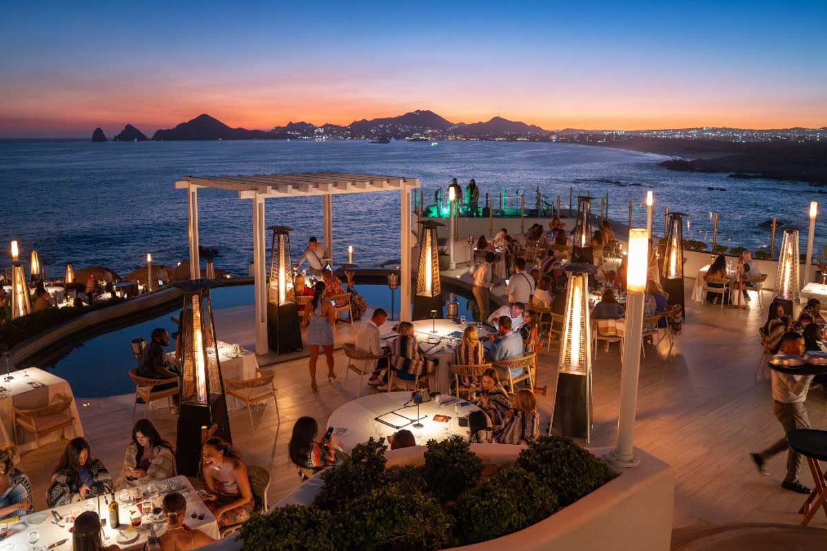 Sunset Monalisa Restaurant in Cabo San Lucas Mexico