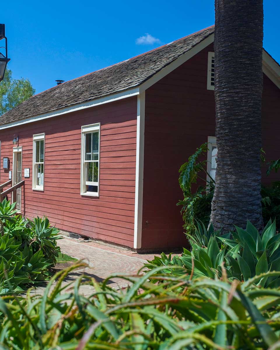 The Mason Street School in Old Town San Diego