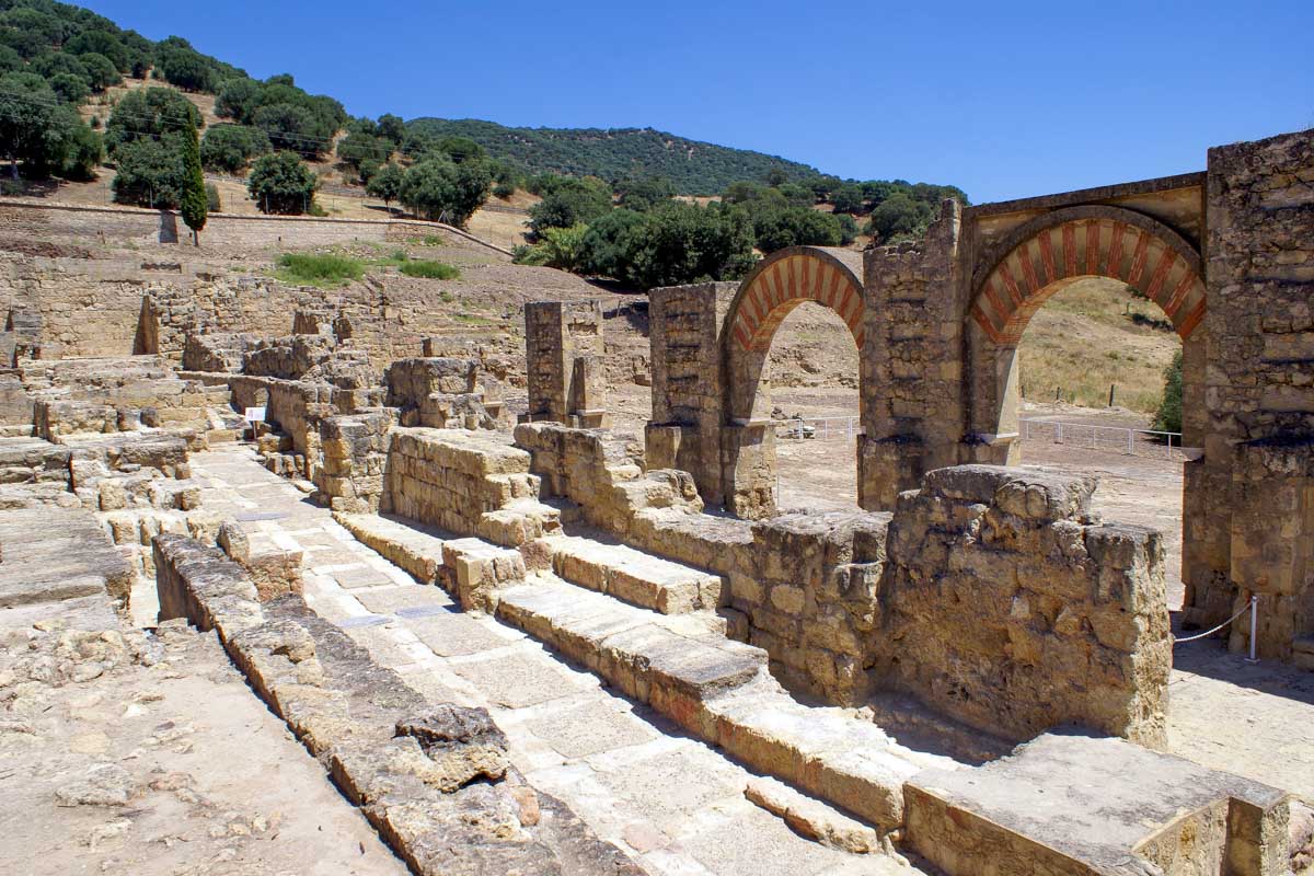 The Medina Azahara Ruins seen on a tour from Cordoba Spain