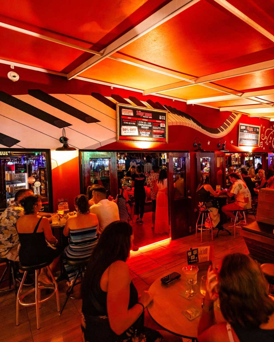 The Sopranos Piano Bar in Aruba