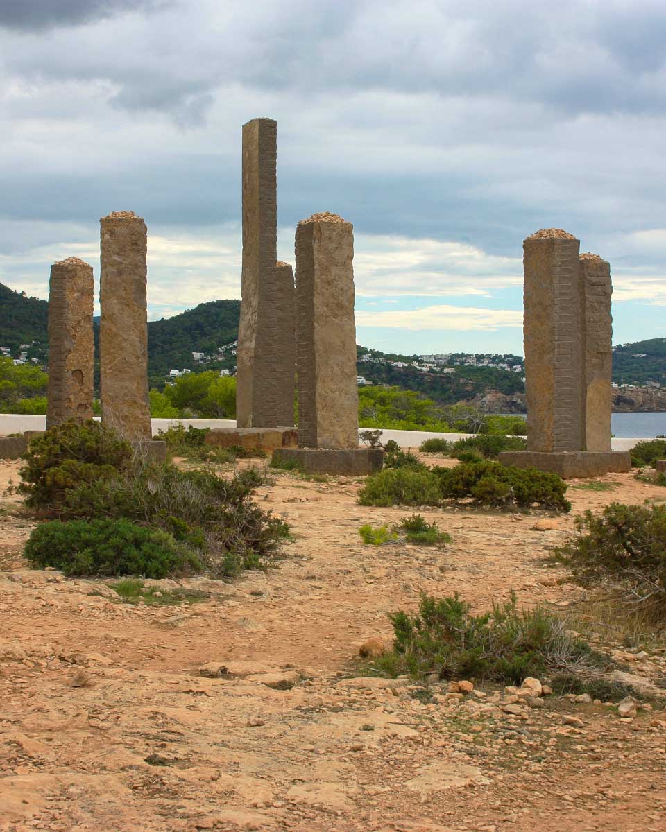 The Stonehenge of Ibiza seen on a tour in Ibiza Spain
