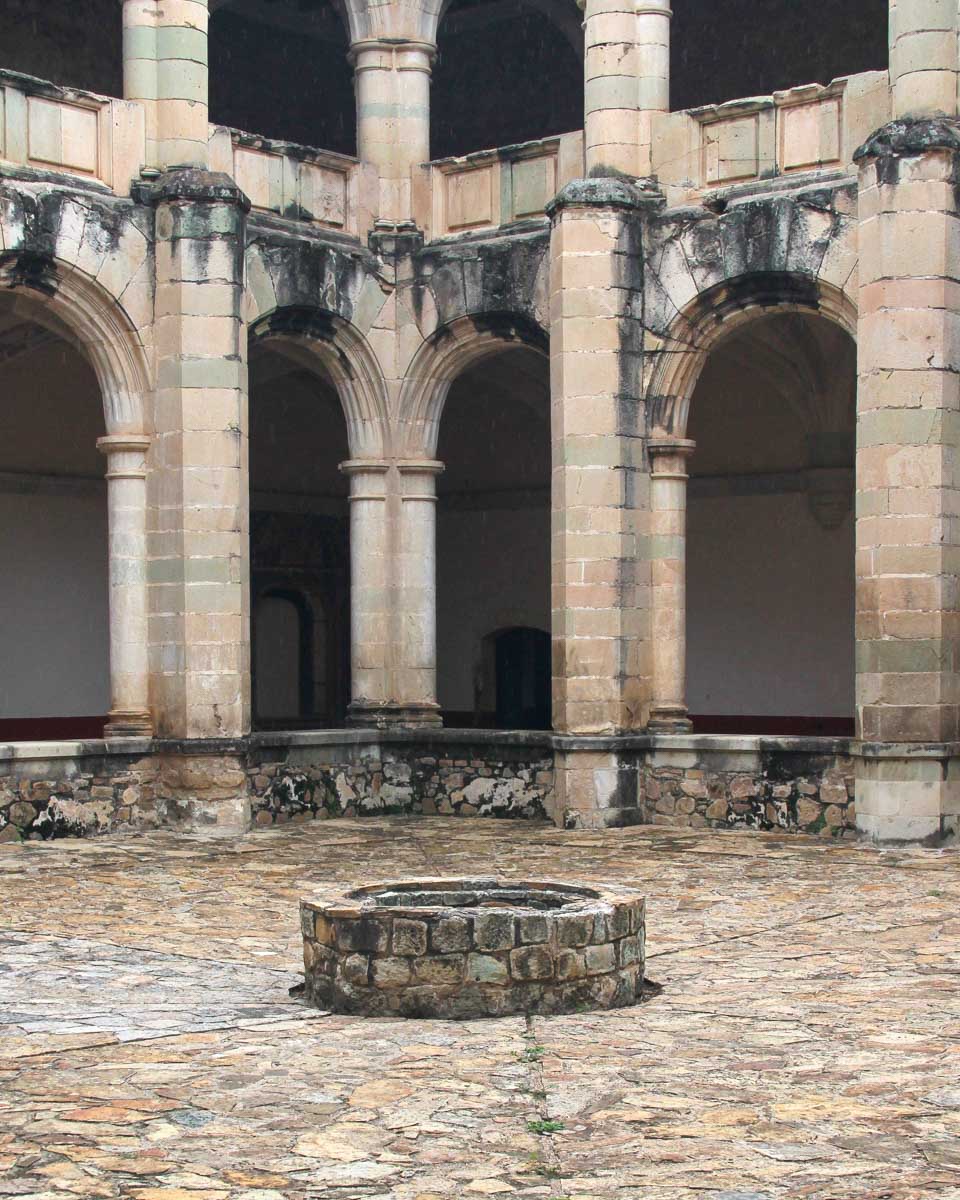 The interior of Church of Santo Domingo de Guzman in Oaxaca Mexico