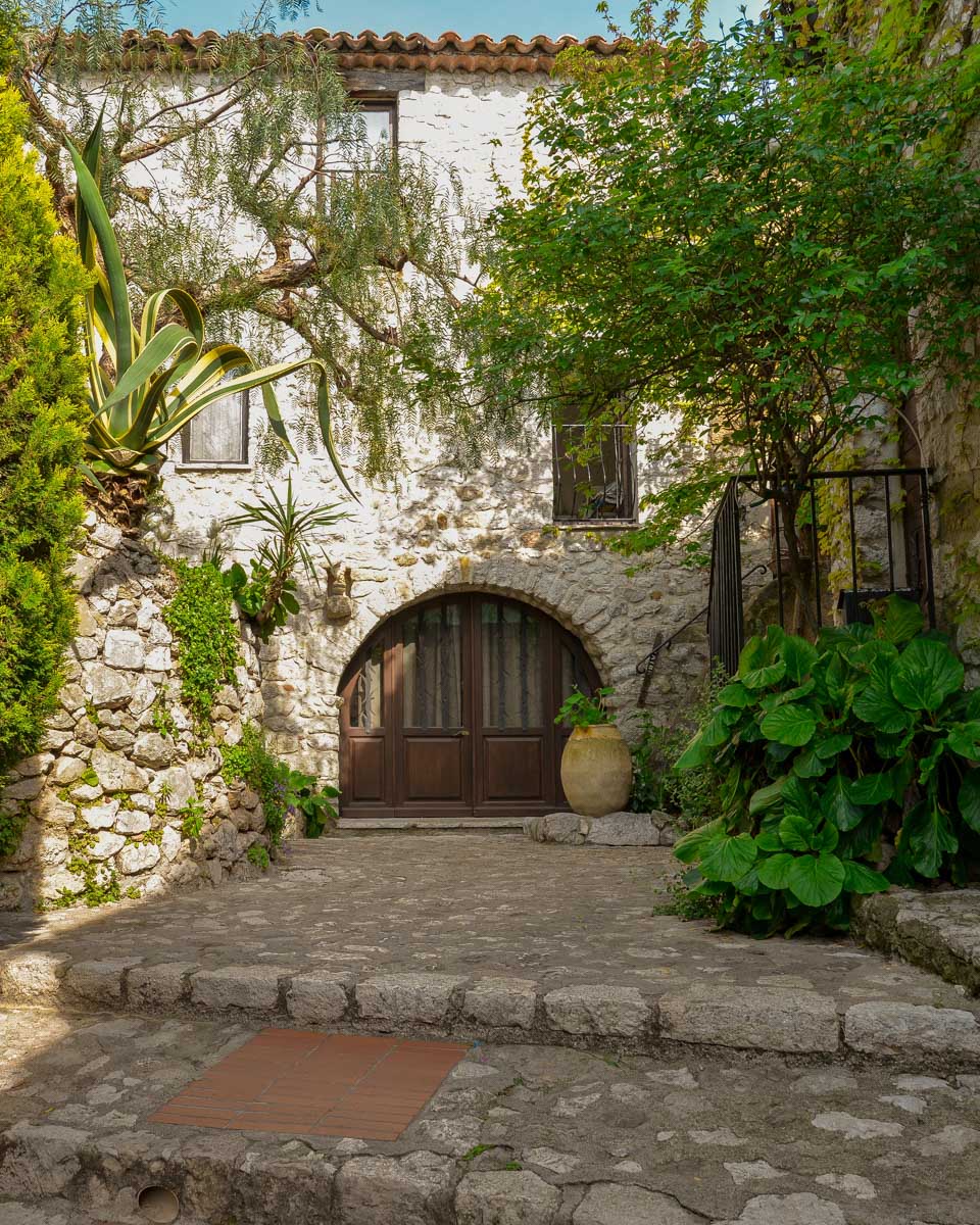 The-village-streets-of-Eze-seen-on-a-tour-from-Cannes France