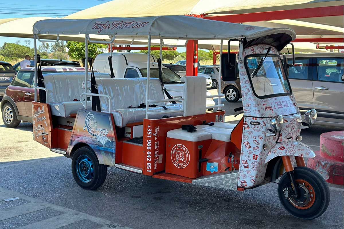 Tony's Tuk Tuk Tours in Albufeira Portugal 1