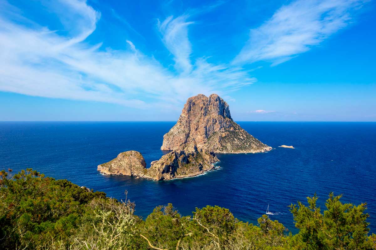 Views of the coast near Ibiza Spain on a hike (1)