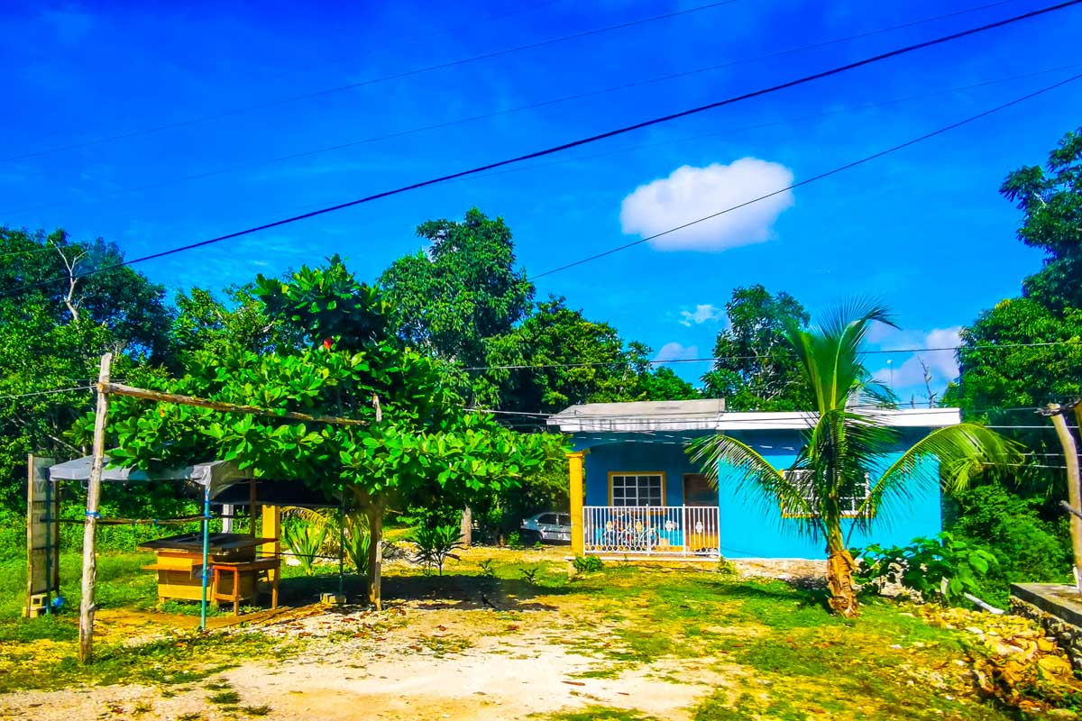 Walking through Aldea Zama Tulum Mexico