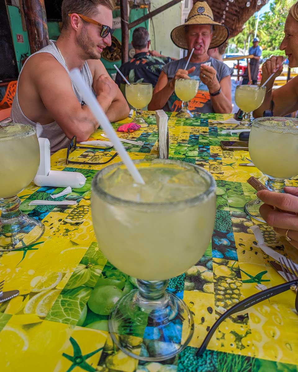 A cocktail on a food tour in Puerto Vallarta Mexico