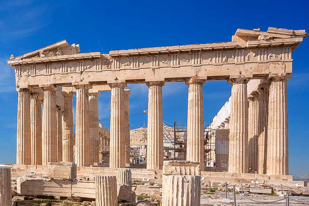 Acropolis-temple-in-Athens-Greece