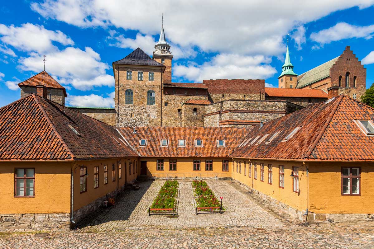 Akershus Fortress in Oslo Norway