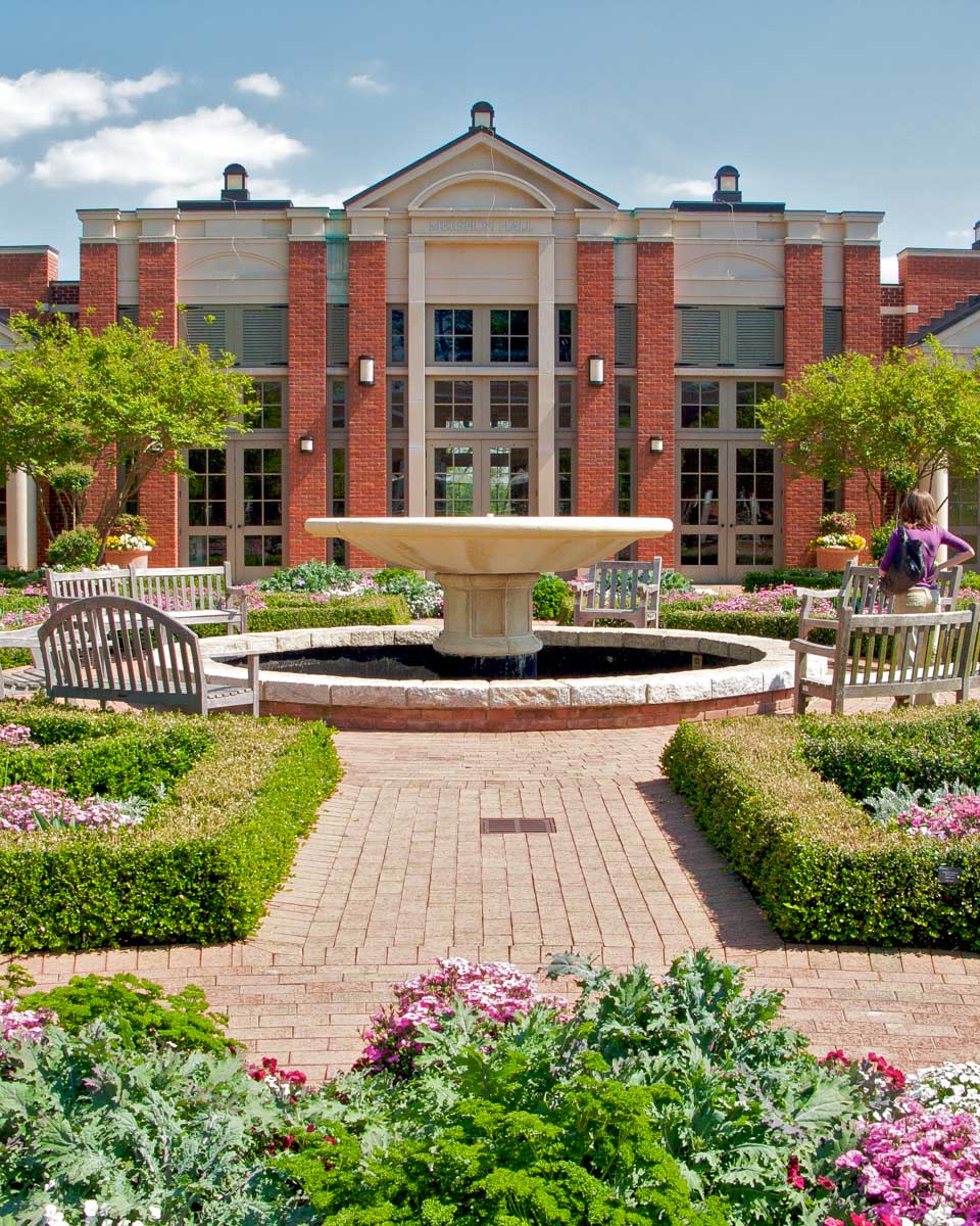 Atlanta Botanical Garden in Springtime in Atlanta Georgia